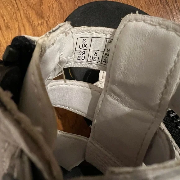 Dr. Martens White Gladiator Sandals, Women’s 8 - Picture 7 of 7